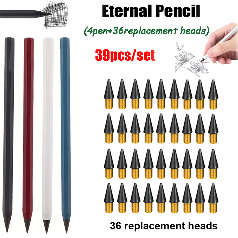 Photography Kit - Ensemble de 39 crayons métalliques créatifs,