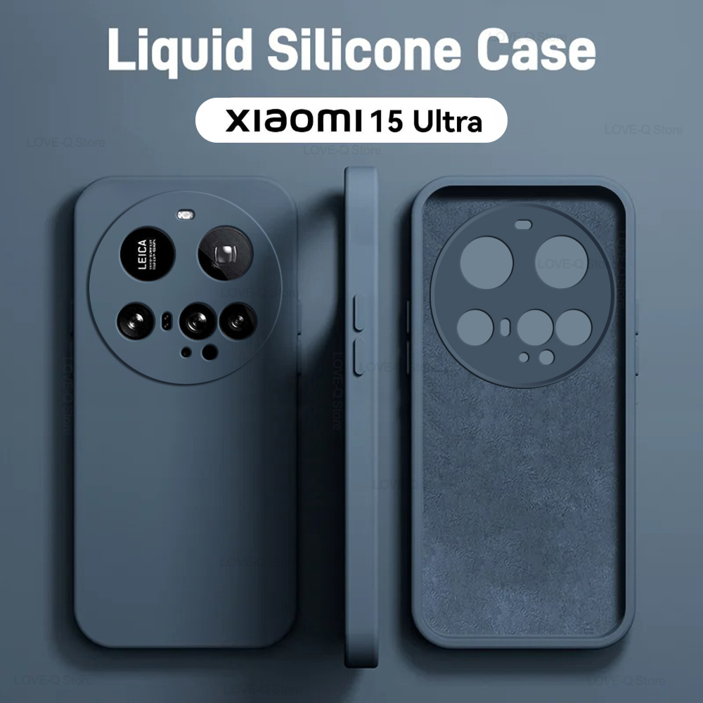 Photography Kit Xiaomi 15 Ultra - Coque de téléphone en silicone liquide