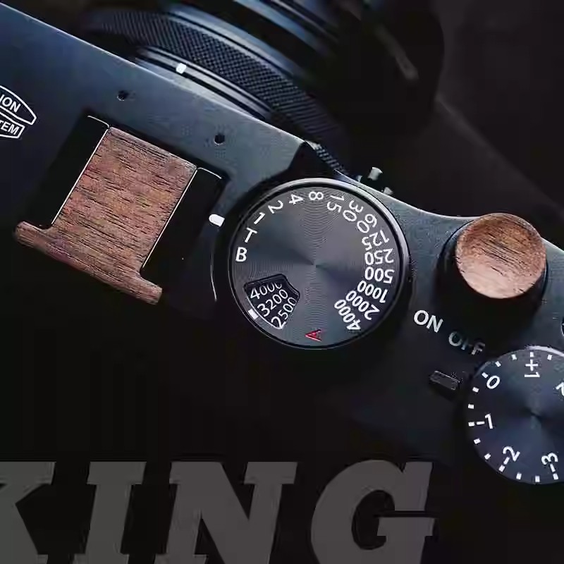 Fujifilm Camera X-T30 Ii - Obturateur en bois de l'appareil photo