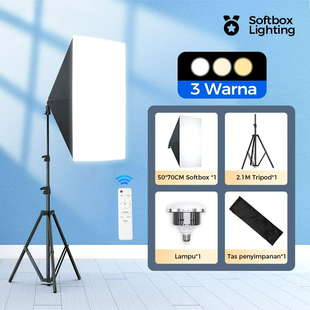 Boîte à lumière 50x70cm, ampou - Photography Bulb avis et prix