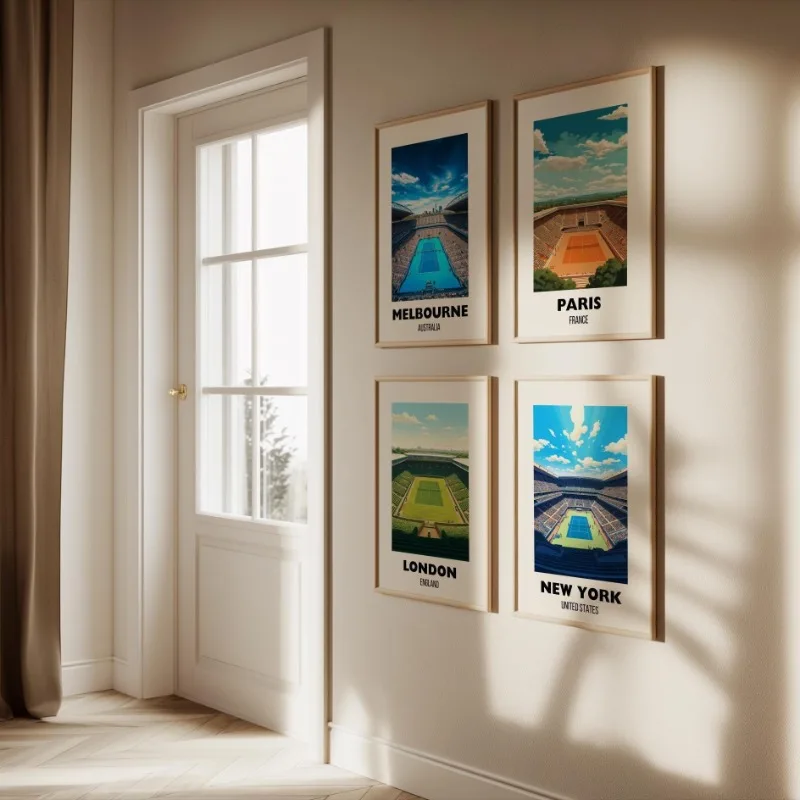 Affiche de Tennis Majors, lond - Photography Major avis et prix