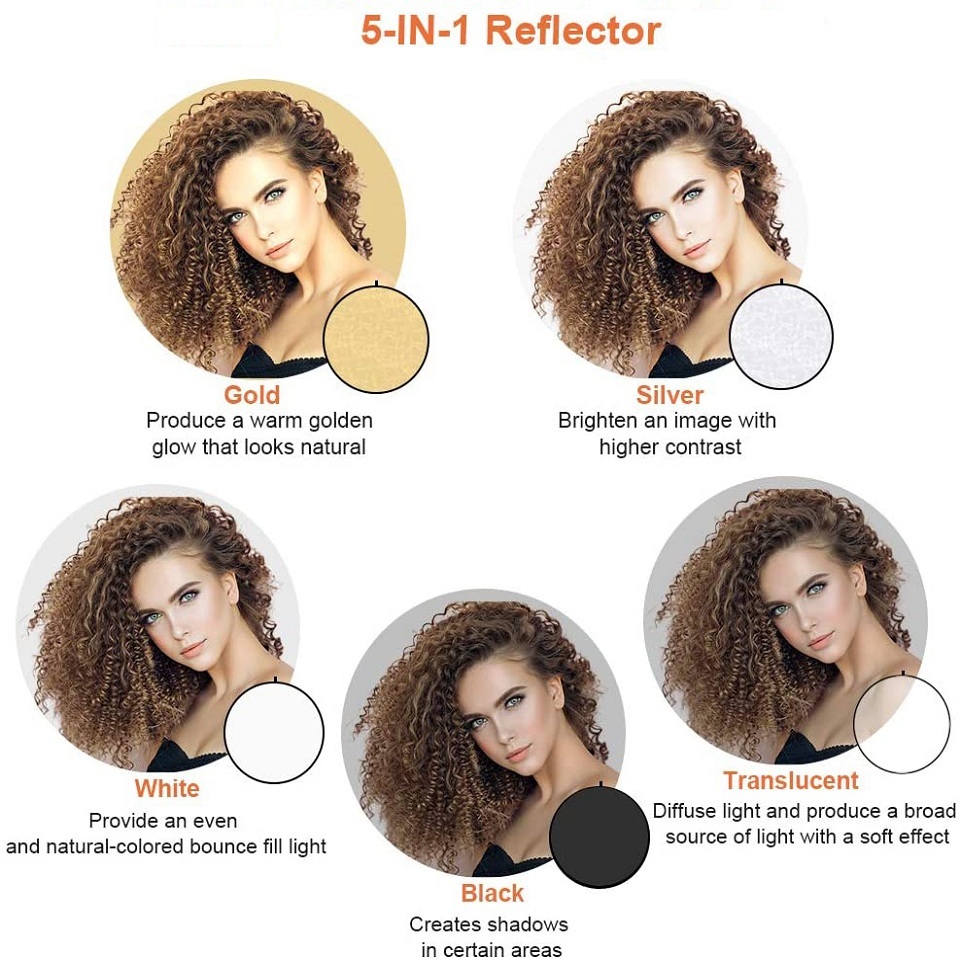 Diffuseur de lumière portable  - Reflector 5 In 1 avis et prix