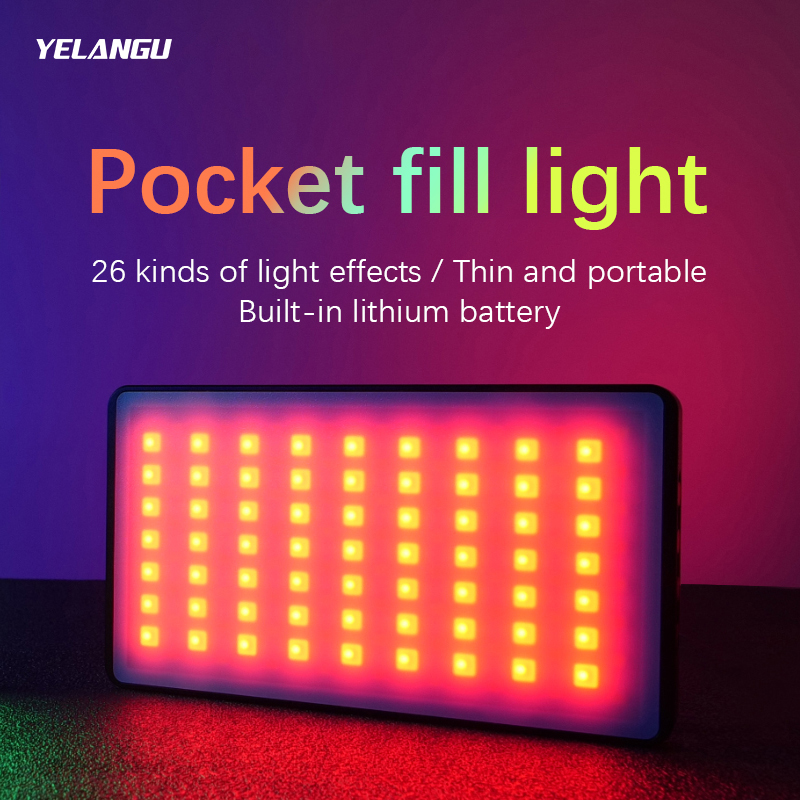 YELANGU RGB LED lumière vidéo  - Photography Bulb avis et prix