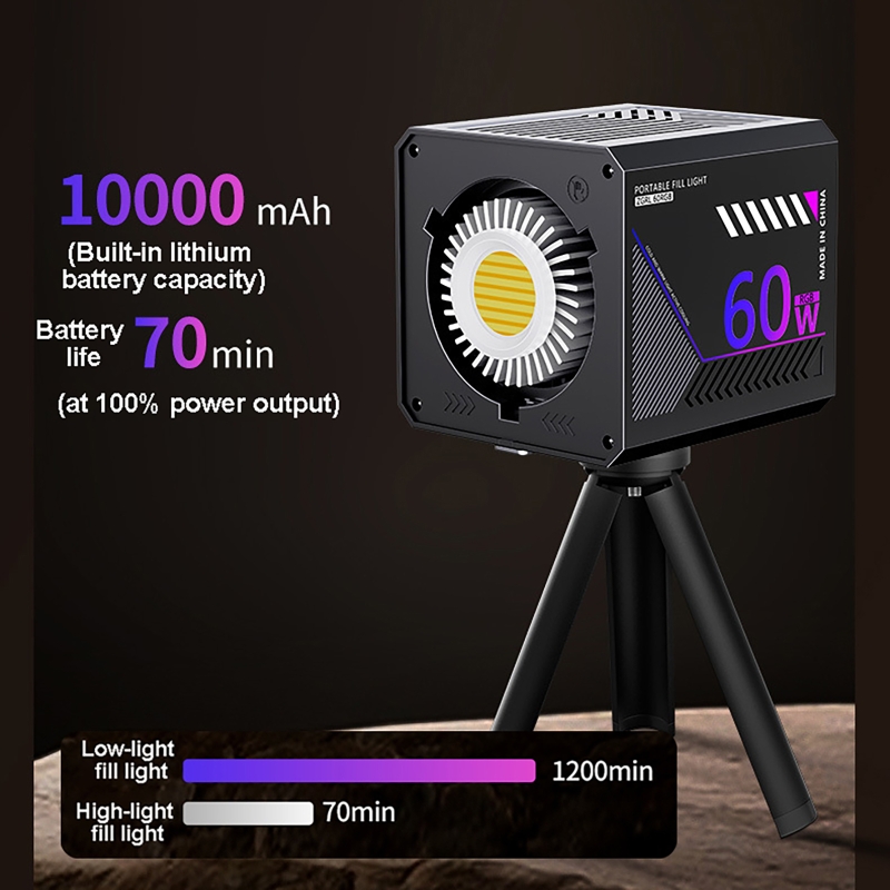 Lumière vidéo RGB 60W, lumière - Photography Kit Pro avis et prix