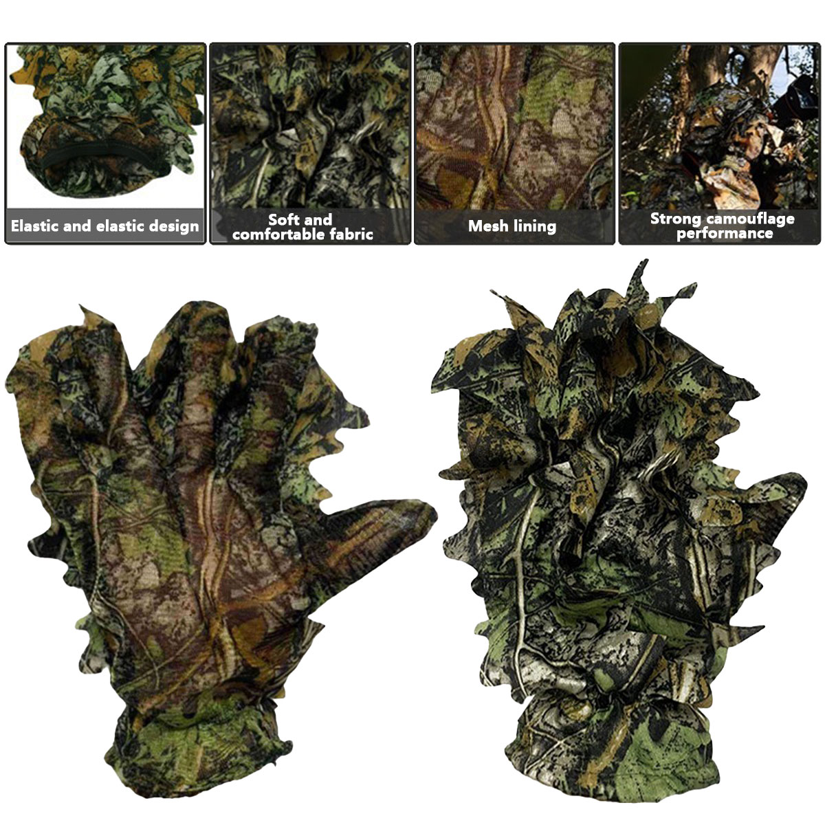 Gants de chasse camouflage 3D  - Photography Gear avis et prix